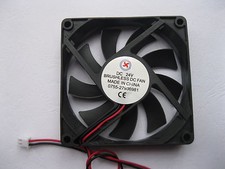 1 pcs Brushless DC Cooling Fan 9 Blade 24V 8015S 80x80x15mm 2wire Sleeve Bearing