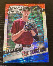 2014 Panini Prizm Perenial Draft Picks Eric Skoglund Red White & Blue