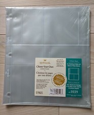 Hallmark AR1039 Refill Photo Book Pages 4x6 12 Pages - Brand New Sealed