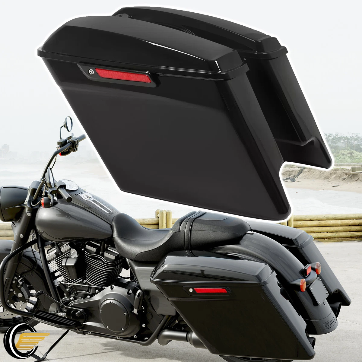 TCMT Estriberas De Freno Para Harley Touring Electra Glide Street Glide Road King Road Glide Road Glide Trike 1980 2023