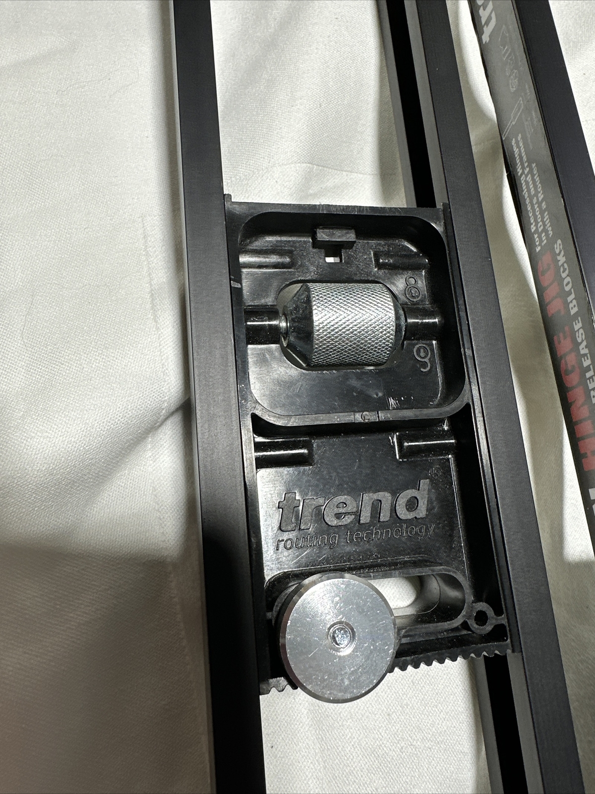 Trend H/JIG/C 2 Part Skeleton Hinge Jig. Used. In Nice Condition. With