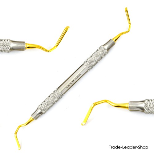 5 pz sollevatore sinusoidale impianto strumento cura raspatori dentali oro NATRA - Foto 3 di 6