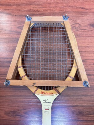 Raquette Tennis Bois Wilson Jack Kramer Autograph - Vintage 1960, USA
