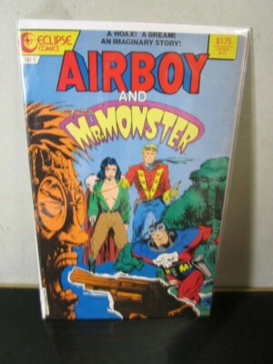 AIRBOY MR. MONSTER SPECIAL #1 ECLIPSE COMICS 1987 
