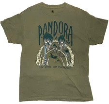 Disney Parks Pandora My Rite of Passage Men's Green Shirt; Size L