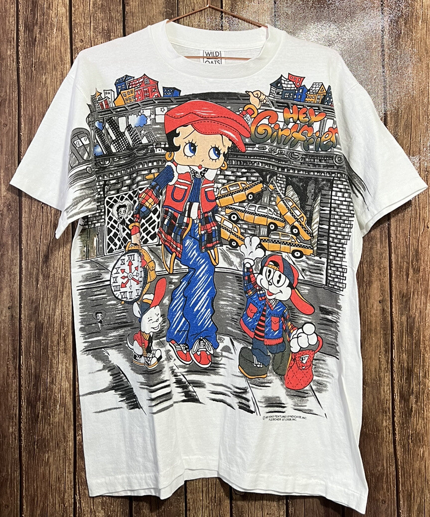 Betty Boop Graphic T Shirt Large | eBay