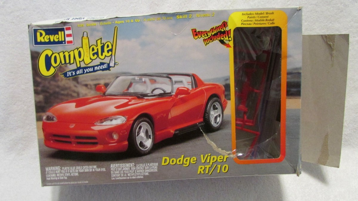 AS IS Dodge Viper RT/10 1:25 Scale Model Kit By Revell | eBay
