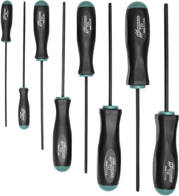 Bondhus 8pc Torx Star Screwdriver Set T40-T9 MADE IN USA 34534 High Torque Steel