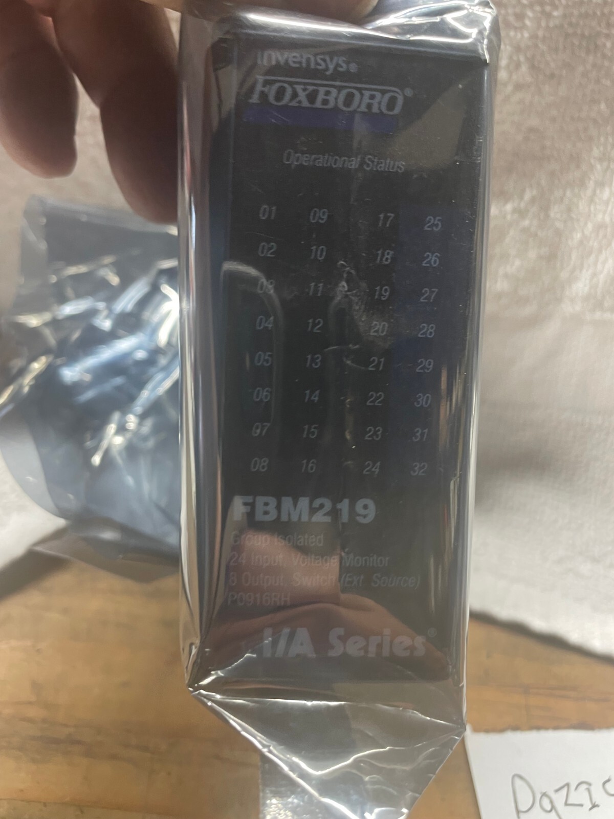 New Foxboro Invensys I/A Series FBM219 Input Voltage Monitor Module P0916RH