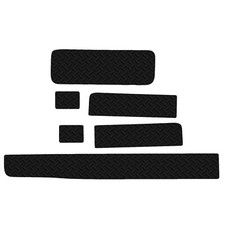 for Volkswagen Transporter T4 Rubber Dash Board & Door Protectors Liners 