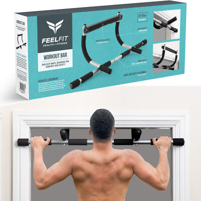 Door Gym Exercise Chin Up Bar No Installation Required Pull Up Sit Up  UK