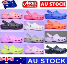​Croc Classic Clog Unisex Garden Beach Shoes Breathable Lightweight Comfort AU​​
