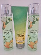 Bath Body Works Cucumber Melon 2 Fine Fragrance Mist Body Cream
