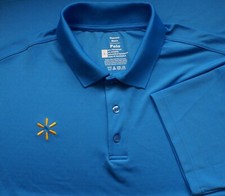 Walmart Employee Uniform Work Polo Shirt Men's Large