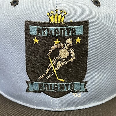 バッジ3 Vintage Atlanta Knights IHL Hockey League G Cap Blockhead Snapback