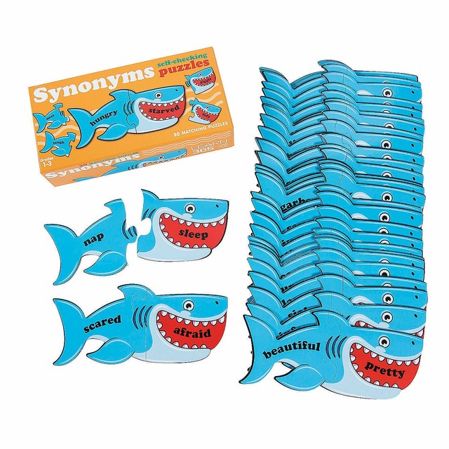 Synonym Self Checking Puzzles Educational 60 Pieces EBay