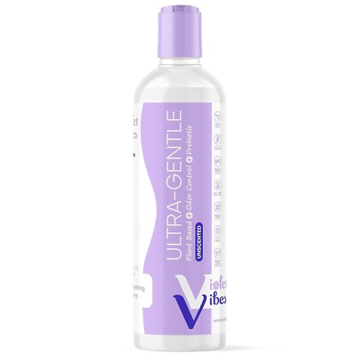 Ultra Gentle Unscented Sensitive & Soothing Feminine Vaginal Wash Gel 10oz