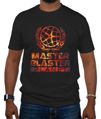 MASTER BLASTER LOGO T SHIRT MOTOMAG BMX SHADOW SUBROSA VANS OBEY BLACK MARS NEW - Picture 2 of 6