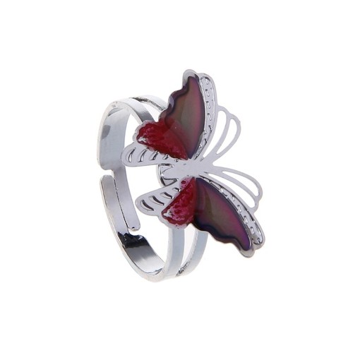 for Butterfly Color Change Mood Emotion Feeling Temperature Rings Jew