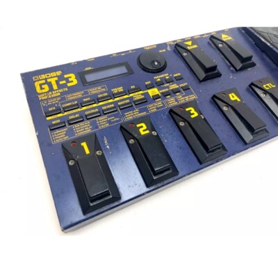 BOSS GT-3 ギターエフェクトプロセッサー Boss GT-3 Guitar Effects Sound Demo - YouTube
