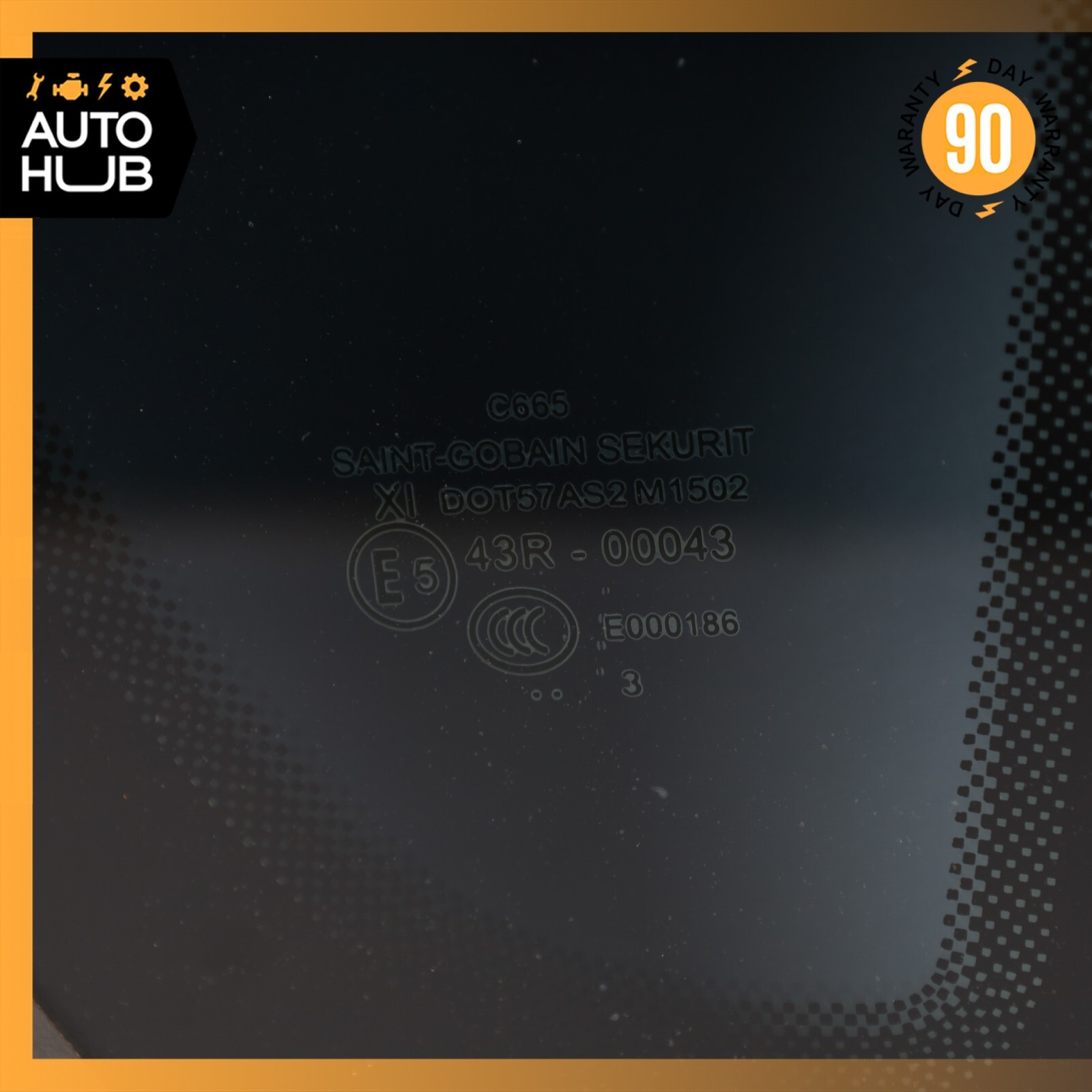 14-22 Maserati Quattroporte M156 Rear Right Side Quarter Window Glass OEM 69k