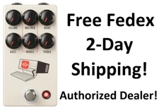 New JHS Hard Drive Modern Distortion Guitar Effects Pedal Tan