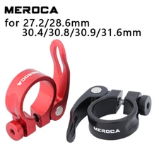 MEROCA Quick Release QR Seat Seatpost Clamp - All Colors and Sizes - Brand New