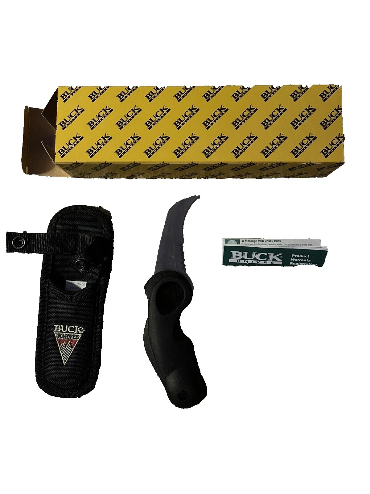 Buck Knives Plain Everyday Carry Collectible Modern Fixed Blade Knives