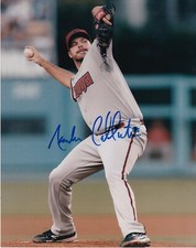 JOSH COLLMENTER  ARIZONA DIAMONDBACKS   ACTION SIGNED 8x10