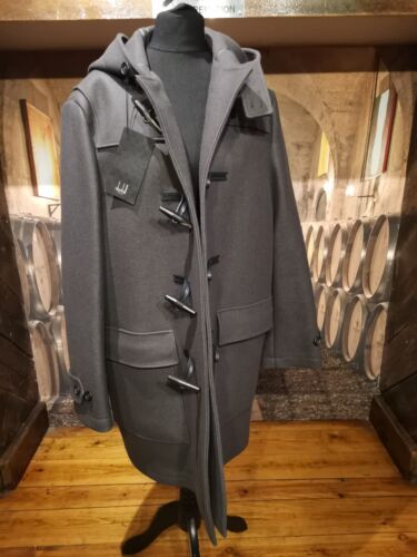 Dunhill Duffle Grey Men's Coat Size UK48R RRP £1670 - 第 1/6 張圖片