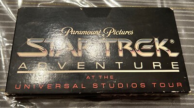 STAR TREK Adventure At Universal Studios Tour VHS Paramount Pictures RARE 1988