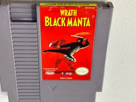 Wrath of the Black Manta (Nintendo NES) Authentic Tested