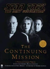 The Continuing Mission (Star Trek: The Next Generation) - Paperback - GOOD