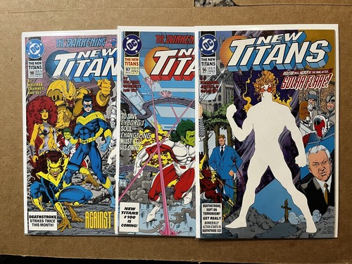 NEW TEEN TITANS, 1 22 32-34 56 60-100 ANNUAL #7 10 DC, 1984, NM Avg 49 Books - Picture 16 of 18
