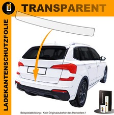 Lackschutzfolie Ladekantenschutz für Skoda Kamiq ab 2024 Facelift Transparent