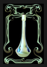 Joh. Loetz Witwe Phänomen Zephyr PG I-1181 Lobmeyer Wien Jugendstilvase 33CM