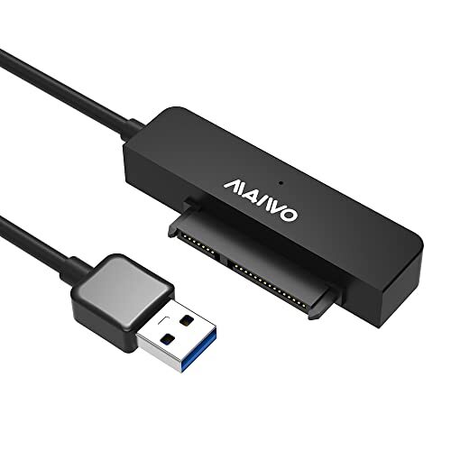 SATA to USB Cable, 2.5 inch SATA SSD/HDD to USB 3.0 Adapter, External Hard