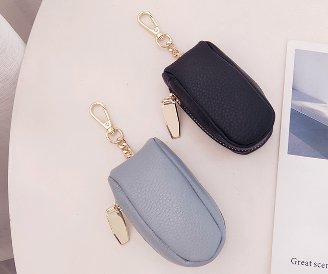 Soft Leather Cute Key Pouch Car Keys Case Keychain Key Holder GIFT