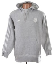 REAL MADRID 2014/2015 FOOTBALL HOODED TOP ADIDAS SIZE L ADULT