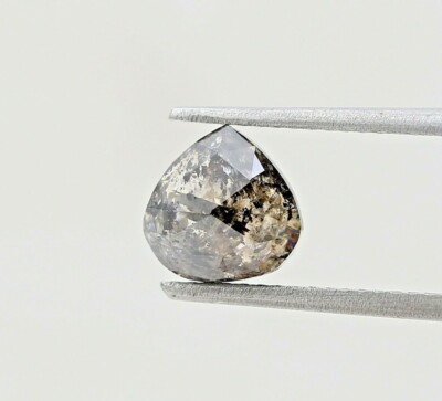 Natural Fancy Colors Diamant Lose 1,48 ct Birnenform Brownish Gray