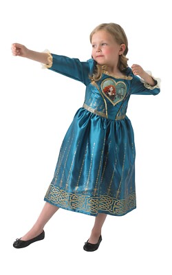 Loveheart Merida Girls Princess Dress Loveheart Merida Girls Princess Dress