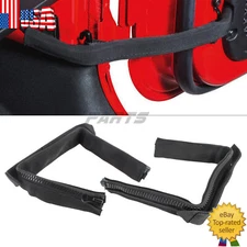 2PCS Black Heavy Duty Door Limiting Check Strap for Jeep Wrangler CJ YJ TJ JK