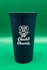 RARE! VINTAGE CHUCK E CHEESE SHOWBIZ PIZZA MOUSE 5.25” BLUE PLASTIC CUP