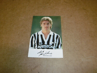 CARTOLINA CALCIO CALCIATORE Inter Sini a Mihajlovi? con autografo