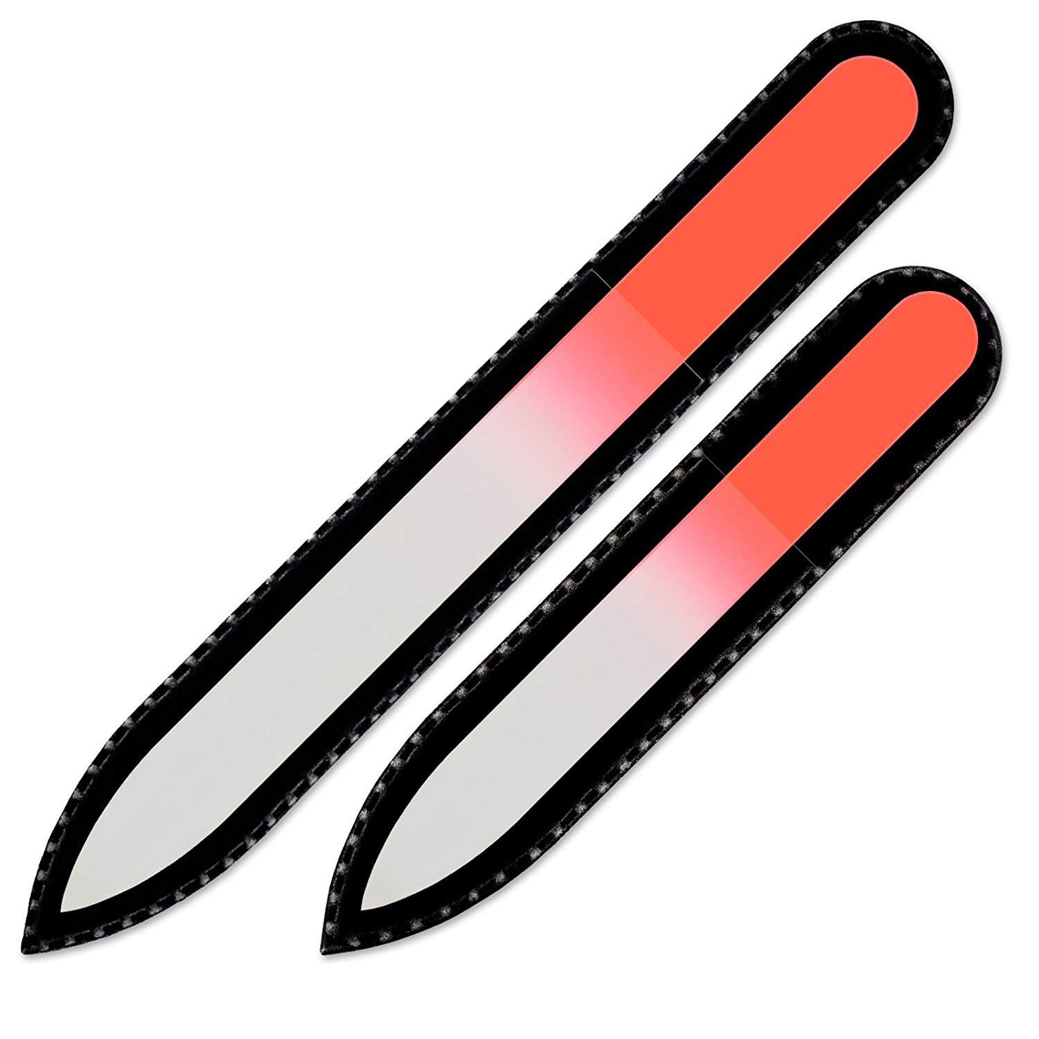 Mont Bleu Set of 2 Glass Nail Files Best Crystal Nail Files for