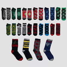 DC Comics Justice League 15 Days Of Socks Advent Calendar Youth/Men Size 6-12