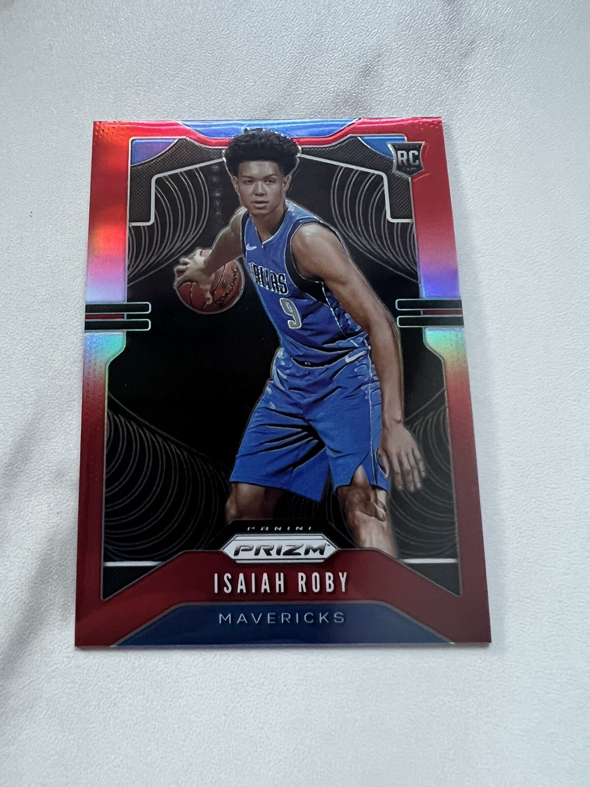 2019-20 Panini Prizm Rookie Red Prizm /299 Isaiah Roby #283 Rookie RC