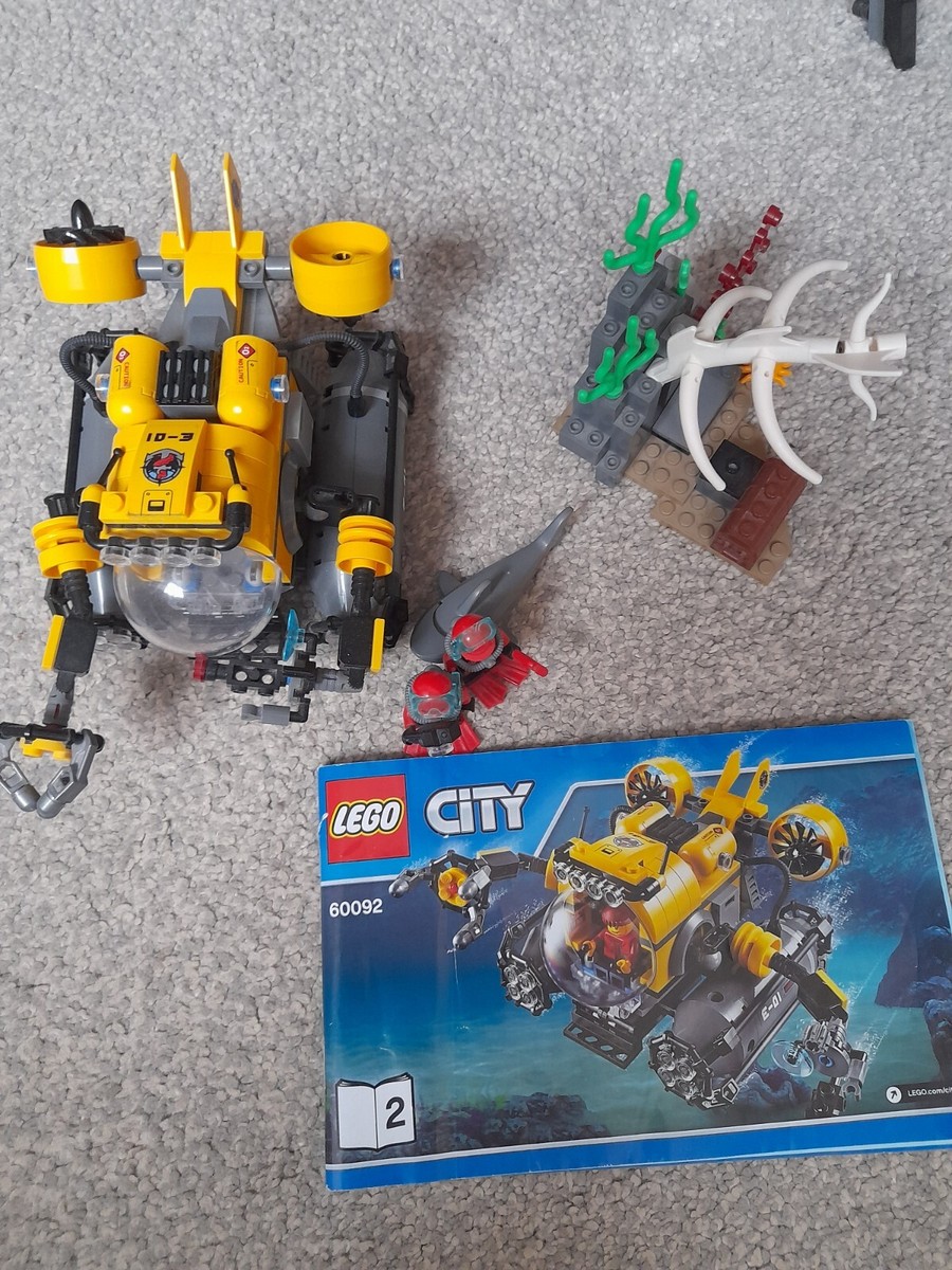 LEGO City Deep Sea Submarine 60092 | eBay UK