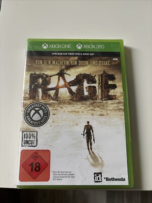 RAGE - Exklusiv Xbox One & Xbox 360 Neuware Spiel Uncut Bethesda Greatest Hits