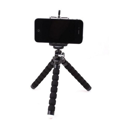 2x Tripod Bracket Holder Mount, Flexible Octopus for Cell Phone,Camera, iPhone - Picture 3 of 8